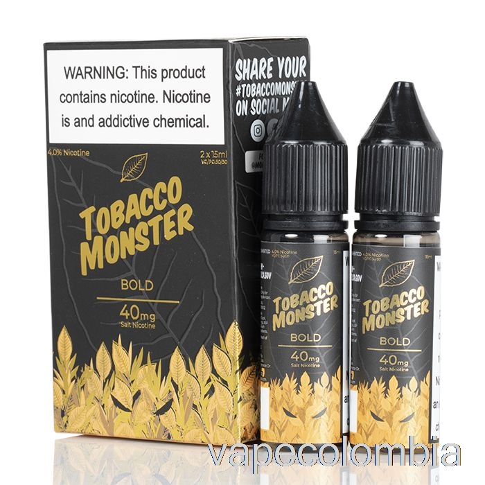 Vape Desechable Negrita - Sales Del Monstruo Del Tabaco - 30ml 48mg